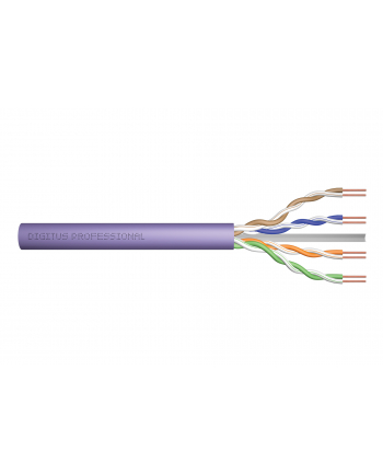 Kabel Digitus UTP kat.6, drut, LSOH  Digitus Network 305m, 15 LGW