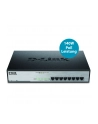 D-Link 8-Port Desktop Gigabit, 8 X PoE+ up to 30W, max. 140W - nr 62