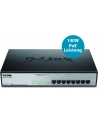 D-Link 8-Port Desktop Gigabit, 8 X PoE+ up to 30W, max. 140W - nr 77