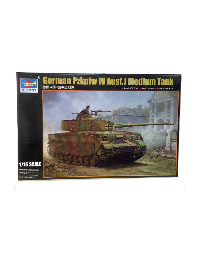 TRUMPETER German Pzkpfw IV ausf. J główny