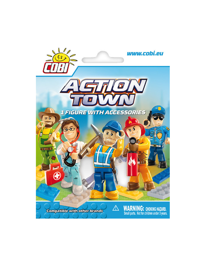 COBI Action Town Figurka z akcesoriami główny