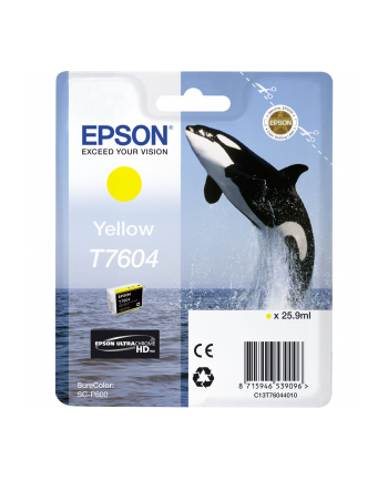 T7604 Ink Cartridge Yellow UltraChrome HD