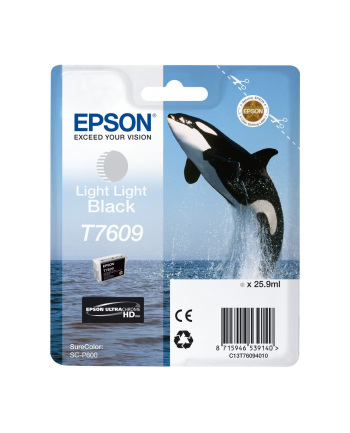 EPSON T7609 Ink Cartrid Light Light Black UltraChrome HD
