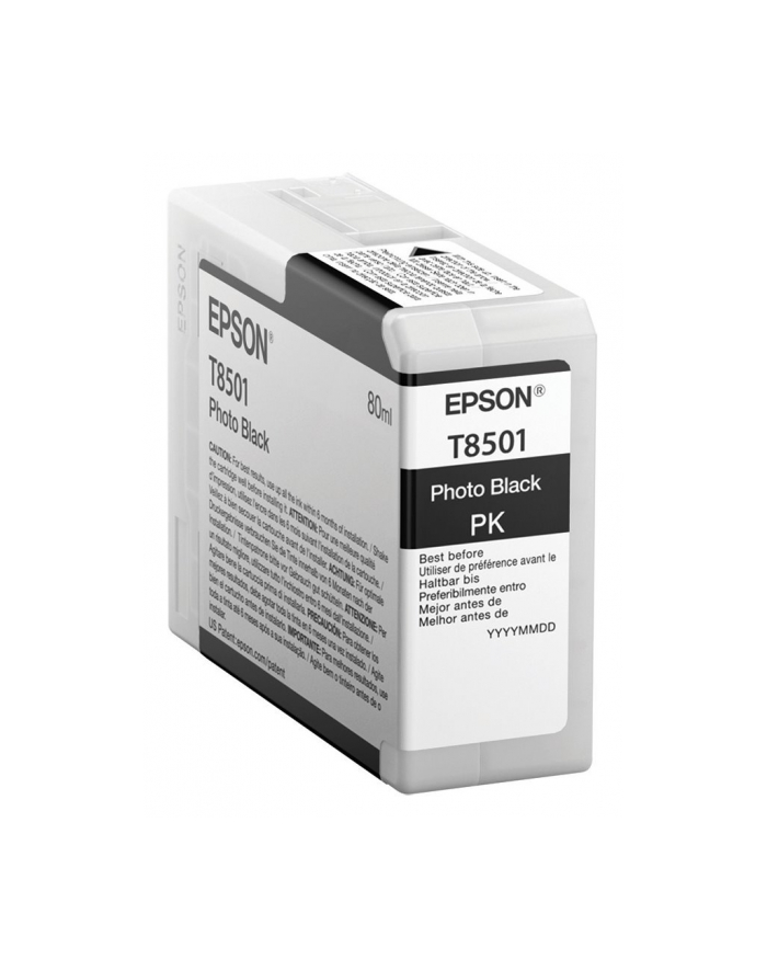 Singlepack Photo BLACK cartridge, T850100 główny