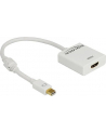Adapter displayport 1.2 > HDMI(F) 4K aktywny biały Delock - nr 23