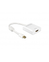 Adapter displayport 1.2 > HDMI(F) 4K aktywny biały Delock - nr 4