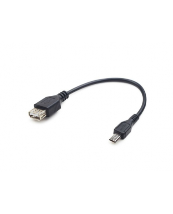 Kabel USB micro BM->AF USB 2.0 15cm otg 15cm długi wtyk micro Gembird