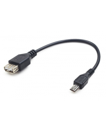 Kabel USB micro BM->AF USB 2.0 15cm otg 15cm długi wtyk micro Gembird