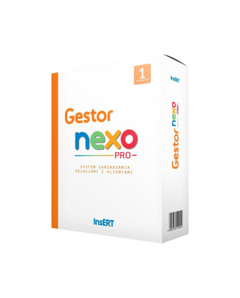Oprogramowanie Insert - Gestor nexo Pro 3 stn