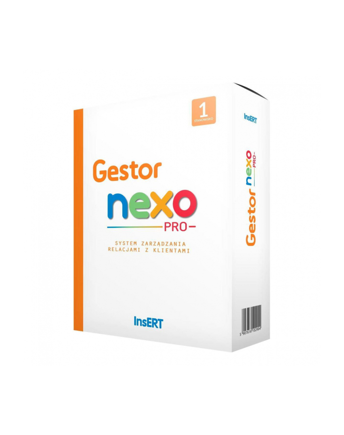 Oprogramowanie Insert - Gestor nexo Pro 3 stn główny