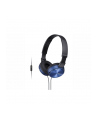 Słuchawki Sony nauszne MDR-ZX310AP (niebieskie) - nr 12