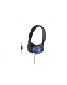 Słuchawki Sony nauszne MDR-ZX310AP (niebieskie) - nr 15