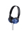 Słuchawki Sony nauszne MDR-ZX310AP (niebieskie) - nr 5