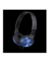 Słuchawki Sony nauszne MDR-ZX310AP (niebieskie) - nr 6