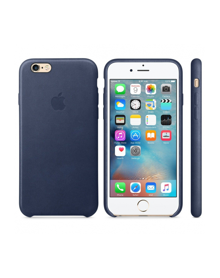 iPhone 6s Leather Case Midnight Blue  MKXU2ZM/A główny