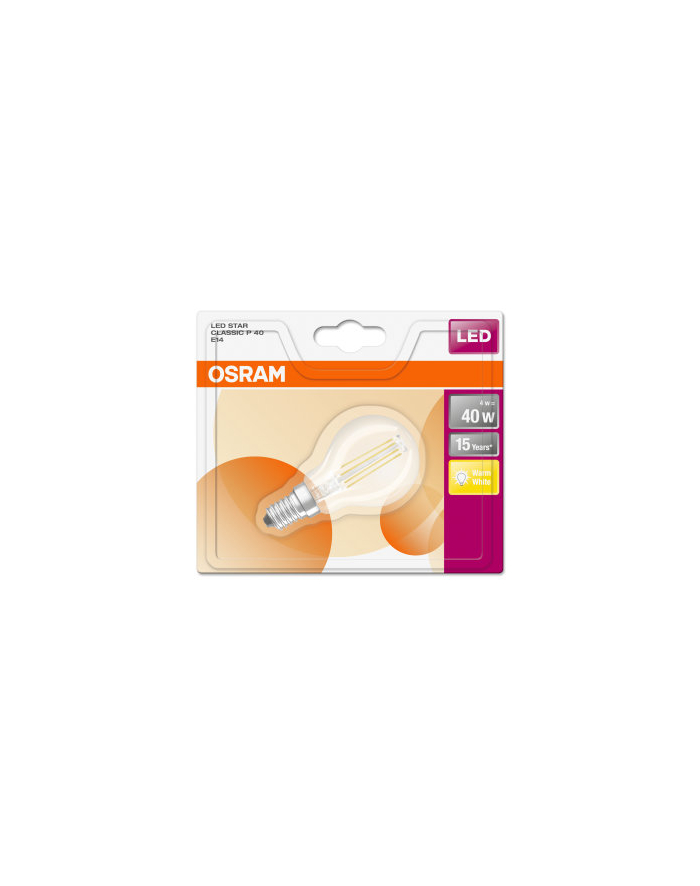 Osram żarówka LED RF CLP 40 4W/827 230V FIL E14 główny