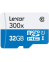 Lexar 32GB microSDHC C10 300x with adapter high speed / Reads microSD, microSDHC, and M2 memory cards New - nr 6