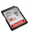 SanDisk karta pamięci Ultra SDHC 16GB Class 10 UHS-I, Odczyt: do 80MB/s - nr 22