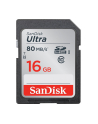 SanDisk karta pamięci Ultra SDHC 16GB Class 10 UHS-I, Odczyt: do 80MB/s - nr 24