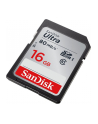 SanDisk karta pamięci Ultra SDHC 16GB Class 10 UHS-I, Odczyt: do 80MB/s - nr 25