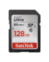SanDisk karta pamięci Ultra SDXC 128GB Class 10 UHS-I, Odczyt: do 80MB/s - nr 32