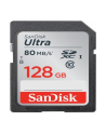 SanDisk karta pamięci Ultra SDXC 128GB Class 10 UHS-I, Odczyt: do 80MB/s - nr 47