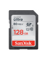 SanDisk karta pamięci Ultra SDXC 128GB Class 10 UHS-I, Odczyt: do 80MB/s - nr 50