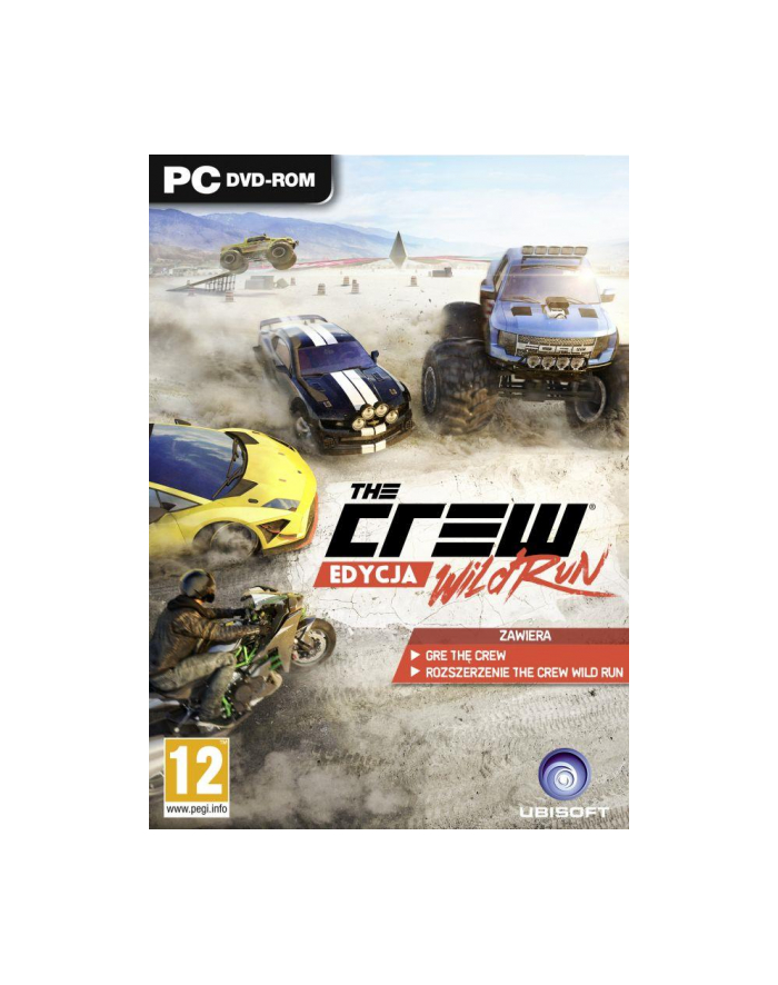 UBISOFT Gra The Crew Wild Run Edition CZE/HUN/POL/SLK (PC) główny