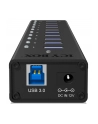 RaidSonic Icy Box 10 x Port USB 3.0 Hub z portem ładowania USB, Czarny - nr 23