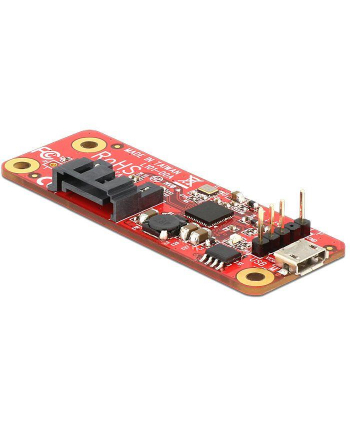Delock Karta RASPBERRY PI USB Micro B(F) / USB Pin Header -> SATA 7 PIN
