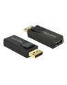 Delock Adapter Displayport 1.2 męski > HDMI żeński 4K aktywne czarny - nr 20