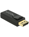 Delock Adapter Displayport 1.2 męski > HDMI żeński 4K aktywne czarny - nr 25