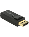 Delock Adapter Displayport 1.2 męski > HDMI żeński 4K aktywne czarny - nr 3