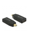 Delock Adapter mini Displayport 1.2 męski > HDMI żeński 4K aktywne czarny - nr 9
