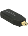 Delock Adapter mini Displayport 1.2 męski > HDMI żeński 4K aktywne czarny - nr 3