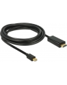 Delock Kabel mini Displayport 1.1 męski > HDMI-A męski 3m, czarny - nr 19