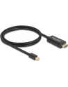Delock Kabel mini Displayport 1.1 męski > HDMI-A męski 3m, czarny - nr 27