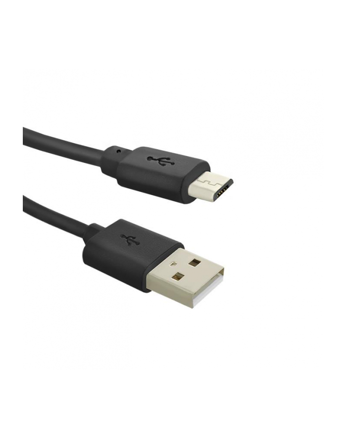 Qoltec Kabel USB męski/ MicroUSB męski | 5P | 0,25m główny