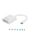 Techly Adapter USB-C 3.1 na DVI M/Ż, biały - nr 4