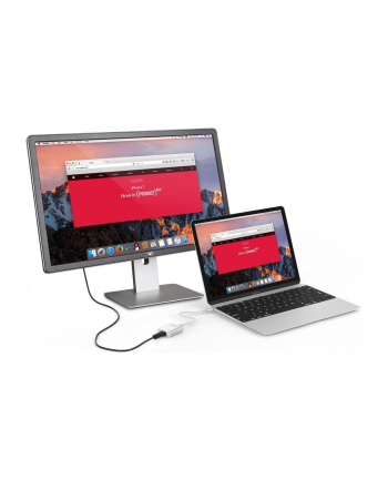 Techly Adapter USB-C 3.1 na HDMI M/Ż, biały