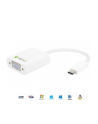 Techly Adapter USB-C 3.1 na VGA M/Ż, biały - nr 4