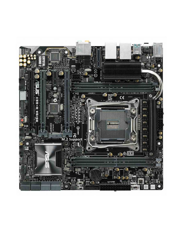 ASUS MB, VGA ASUS MB Sc LGA2011-3 X99-M WS/SE, Intel X99, 4xDDR4, mATX główny