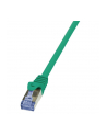 LOGILINK Patchcord Cat.6A 10G S/FTP PIMF PrimeLine 0,5m zielony - nr 1