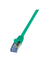 LOGILINK Patchcord Cat.6A 10G S/FTP PIMF PrimeLine 2m zielony - nr 10