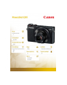 Aparat cyfrowy Canon PowerShot G9 X Czarny - nr 7
