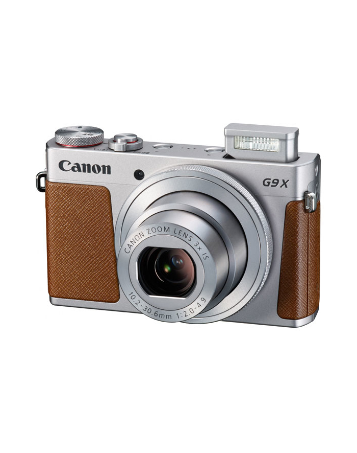 Aparat cyfrowy Canon PowerShot G9 X Srebrny główny