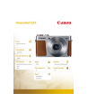 Aparat cyfrowy Canon PowerShot G9 X Srebrny - nr 5