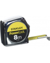 MIARA   8m x 25mm POWERLOCK TWORZYWO STANLEY - nr 3