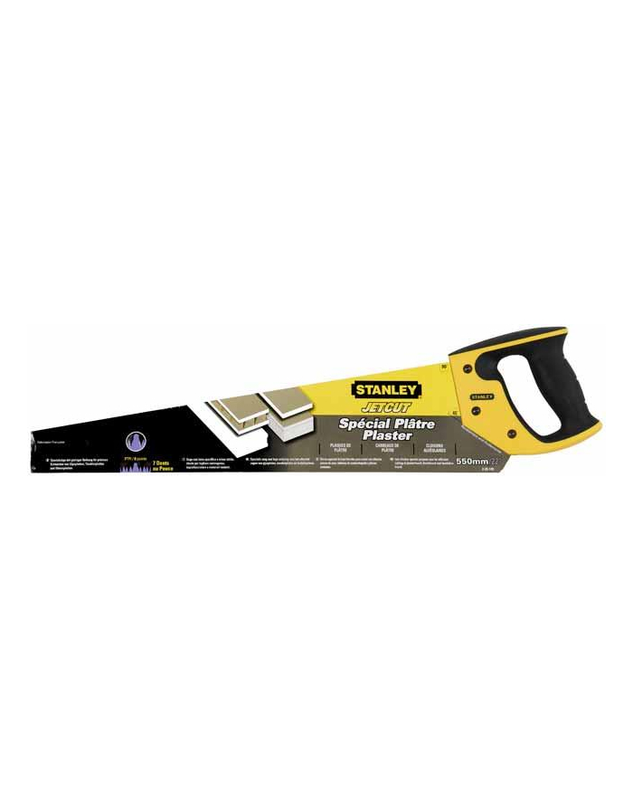 PIŁA PŁATNICA do płyt G/K Jet-Cut APPLIFON 550mm x 7  STANLEY główny