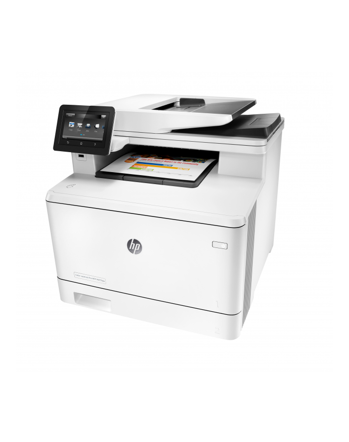 Urządzenie wielofunkcyjne laserowe HP Color LaserJet Pro MFP M477fdw (A4, 27/27ppm, USB 2.0, Ethernet, Wi-Fi Print/Scan/Copy/Fax, Duplex) główny